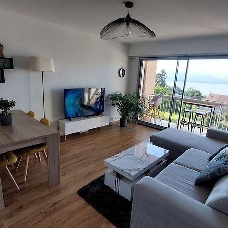 Appart Cosy Avec Vue Sur Le Lac Leman Εβιάν-λε-Μπαιν Εξωτερικό φωτογραφία