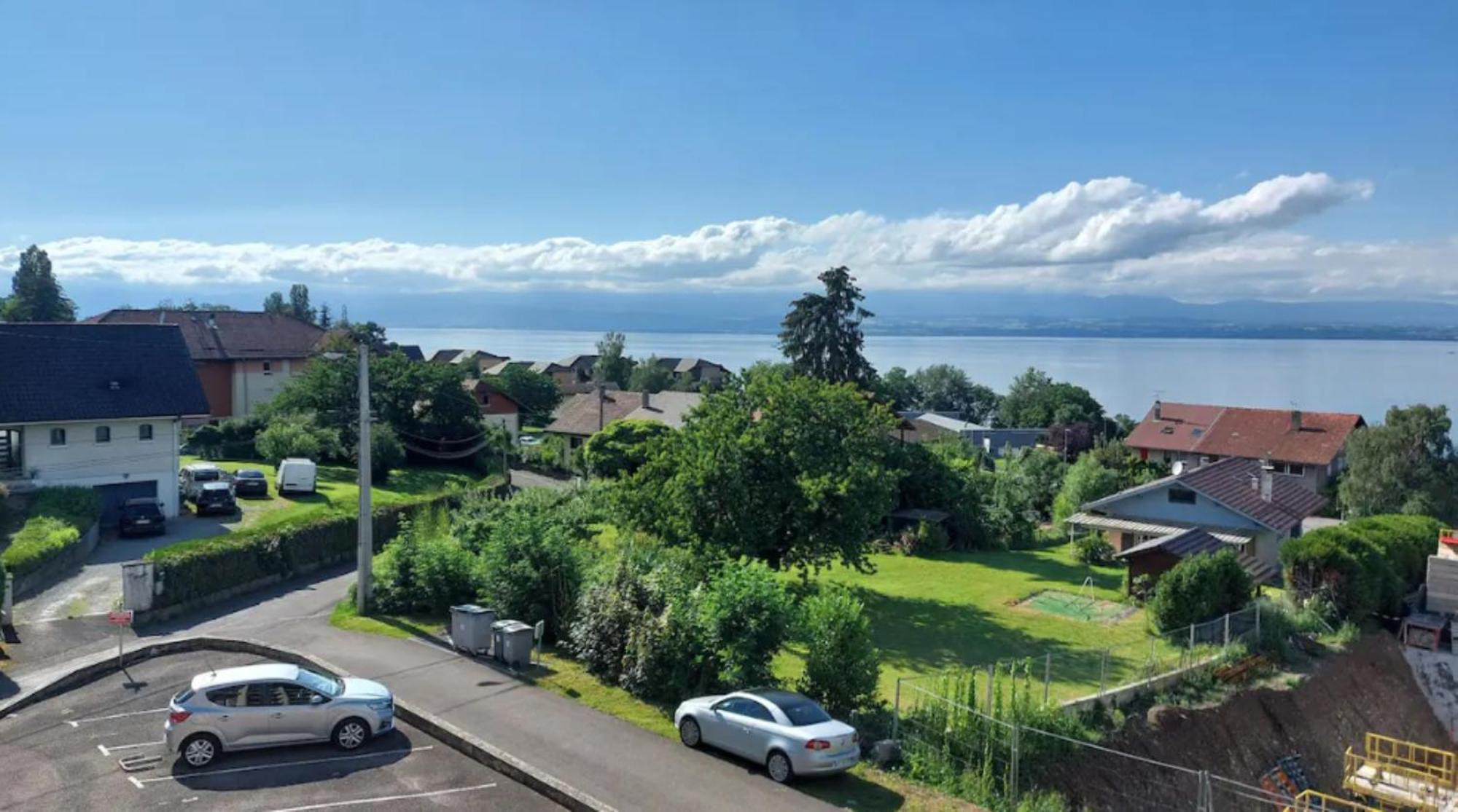 Appart Cosy Avec Vue Sur Le Lac Leman Εβιάν-λε-Μπαιν Εξωτερικό φωτογραφία