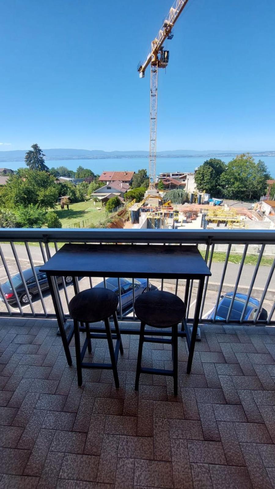 Appart Cosy Avec Vue Sur Le Lac Leman Εβιάν-λε-Μπαιν Εξωτερικό φωτογραφία